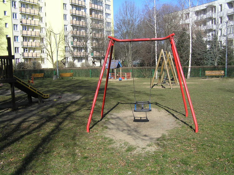 Plac zabaw przy ulicy Arabskiej