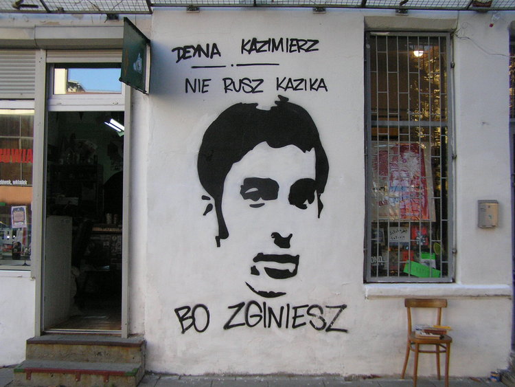 Mural Kazimierz Deyna przy Inżynierskiej 1