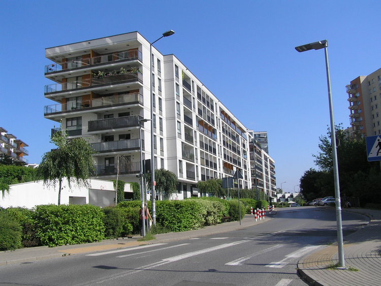 Ulica Bora-Komorowskiego 56A w&nbsp;Warszawie