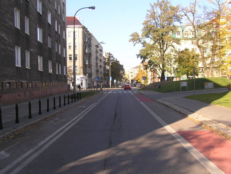 Ulica Rzeszotarskiej w&nbsp;Warszawie