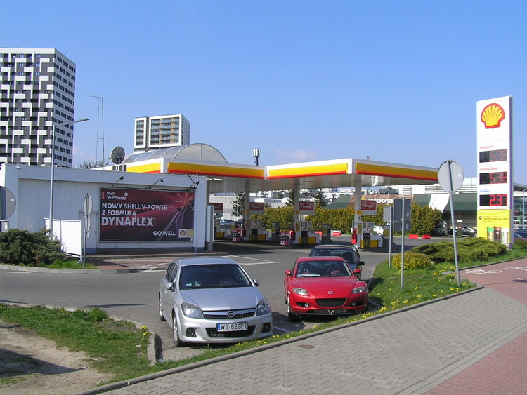 Ostrobramska 69 stacja paliw Shell