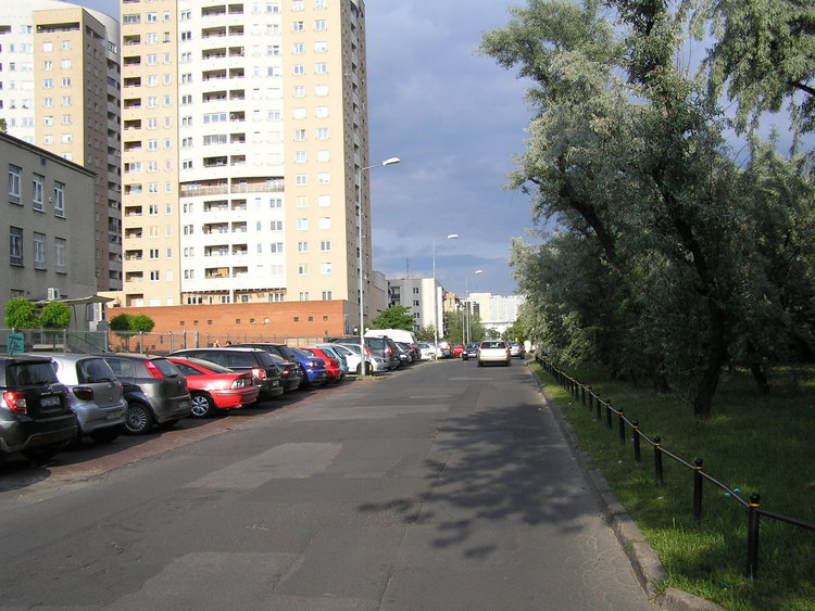 Ulica Perkuna w&nbsp;Warszawie