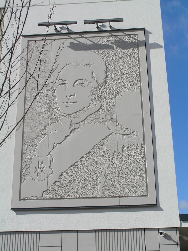 Płaskorzeźba Stanisław August Poniatowski