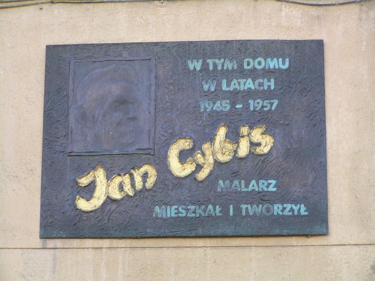 Tablica pamięci Jana Cybisa