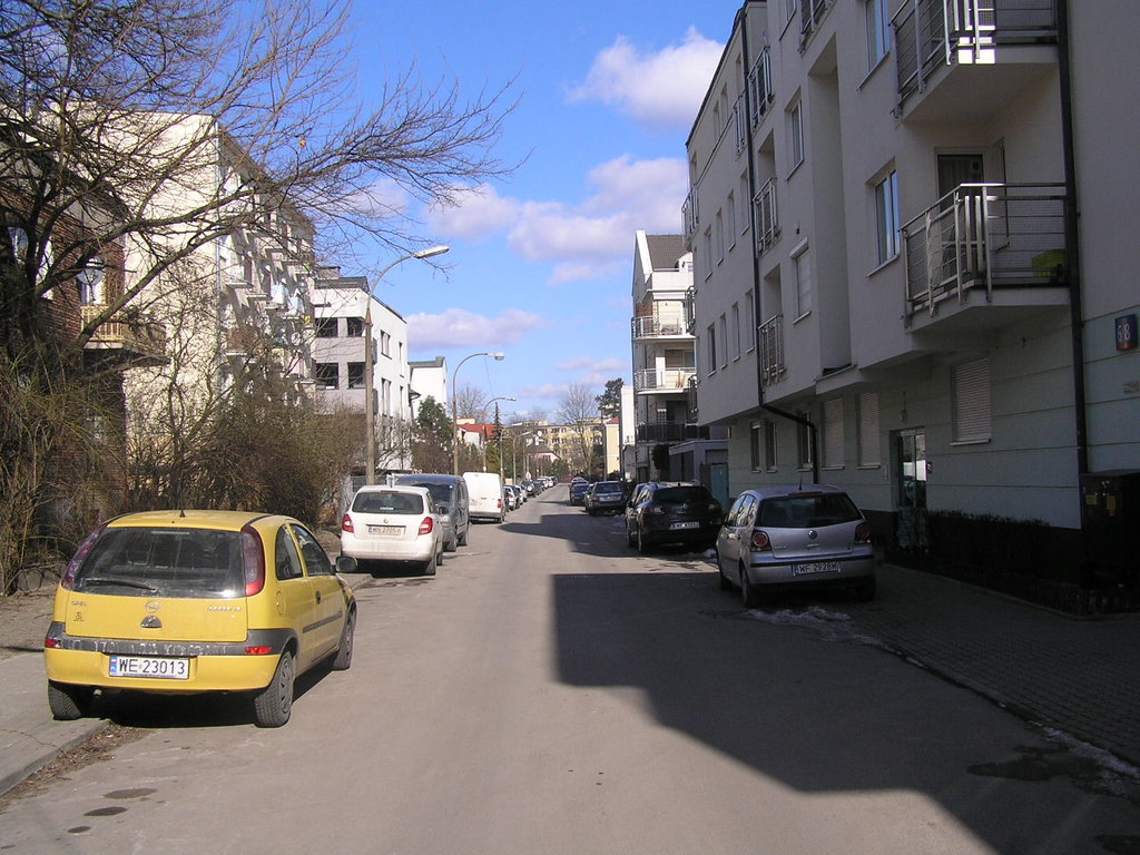 Ulica Zgierska w Warszawie