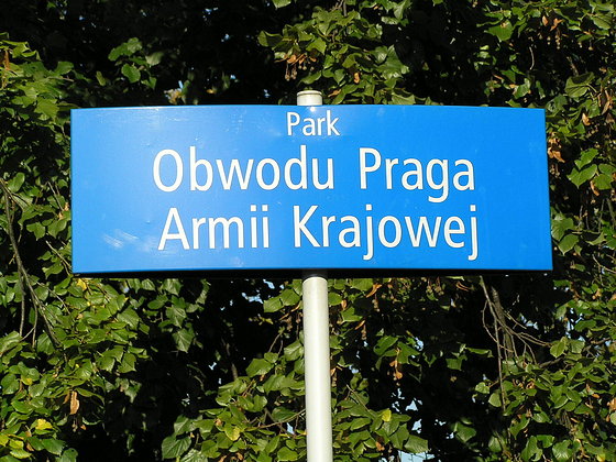 Park im. Obwodu Praga Armii Krajowej