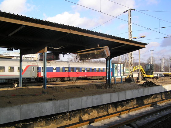 Trwa modernizacja dworca Warszawa Wschodnia