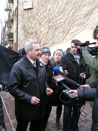 Protest Komitetu Obrony Lokatorów