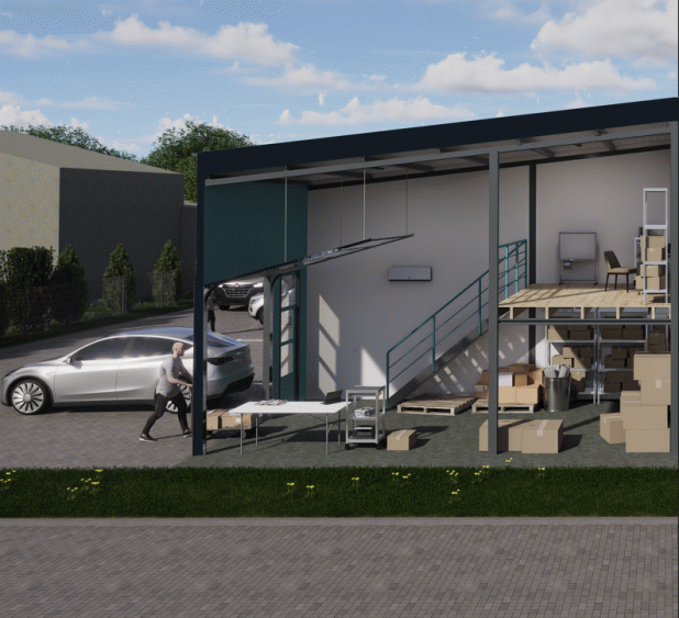 Przestrzeń do przechowywania mebli i&nbsp;magazyny dla wynajem dla e-commerce