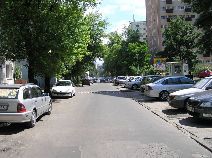 Ulica Kobielska na Grochowie