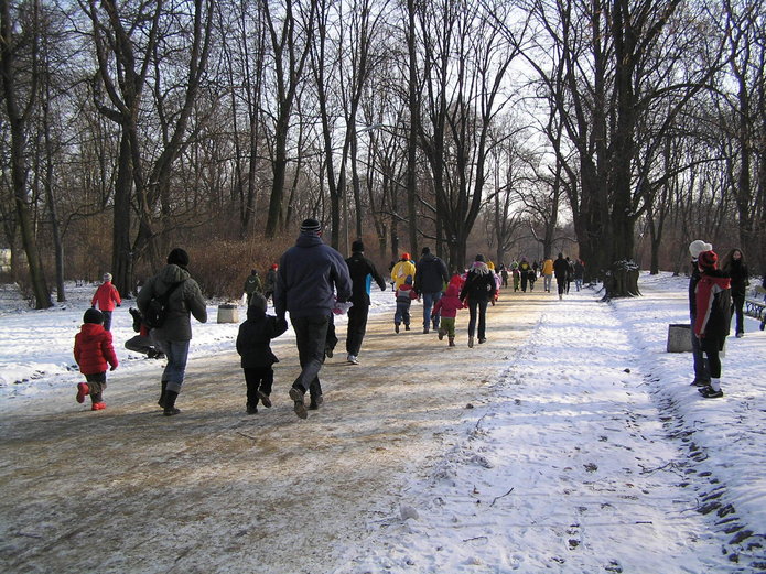 Bieg Wedla w Parku Skaryszewskim