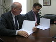Podpisanie porozumienia w sprawie budowy nowego przedszkola na Gocławiu
