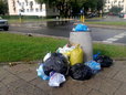 Śmieci na ulicy Kinowej
