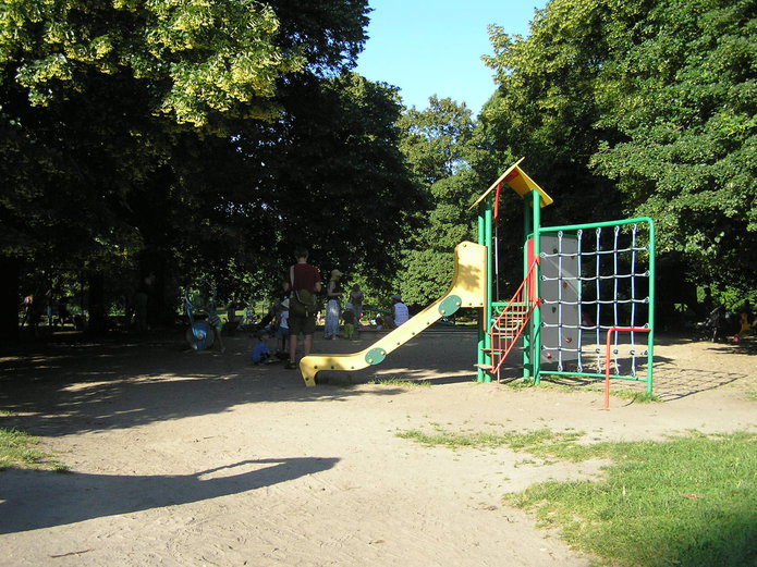Plac zabaw w Parku Skaryszewskim