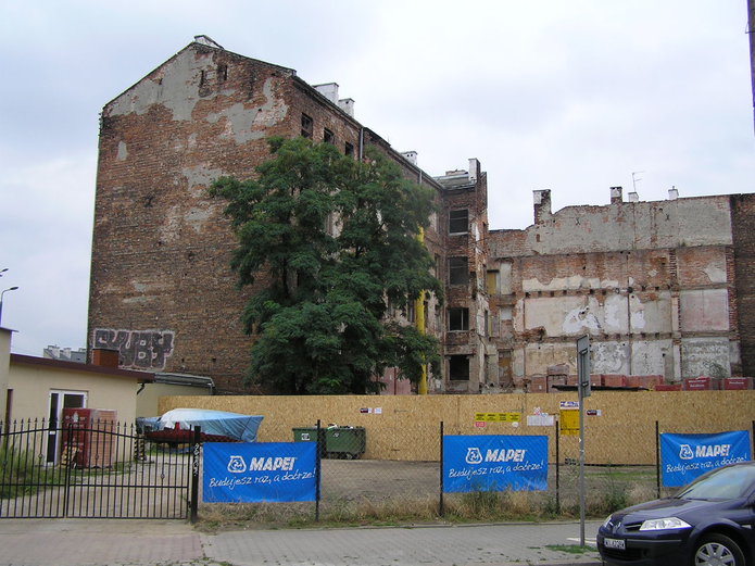 Trwa remont Targowej 21