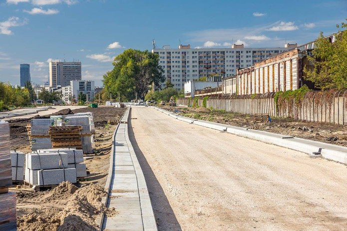 Budowa Trasy Świętokrzyskiej: fot. Michał Szulowski, ZMID