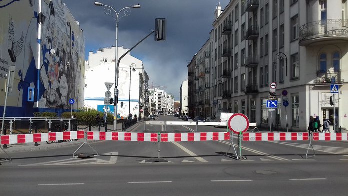 Żywa Ulica i&nbsp;zamknięta Ząbkowska, fot. Robert Kazanecki