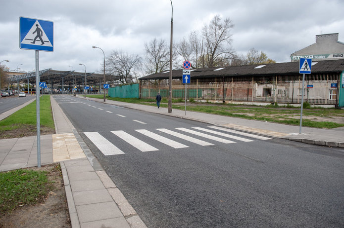 Nowe przejście na Lubelskiej, fot. ZDM