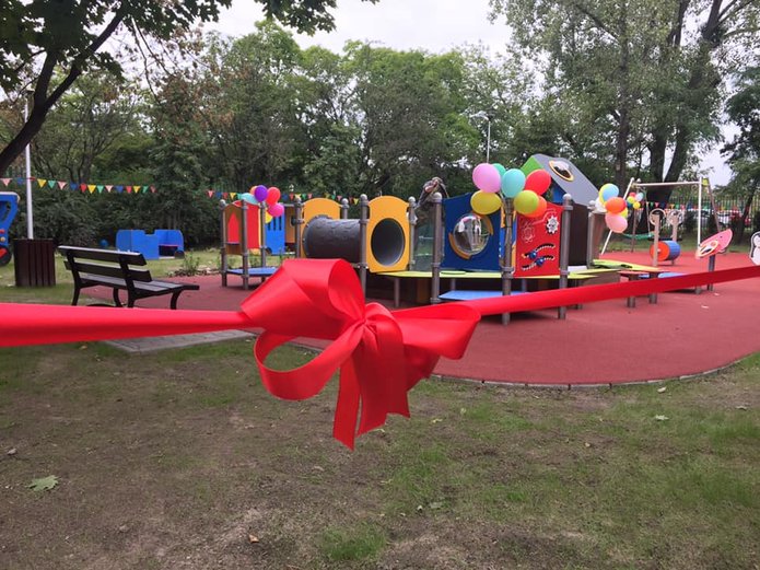 Otwarcie placu zabaw w&nbsp;VII Ogrodzie Jordanowskim przy Namysłowskiej