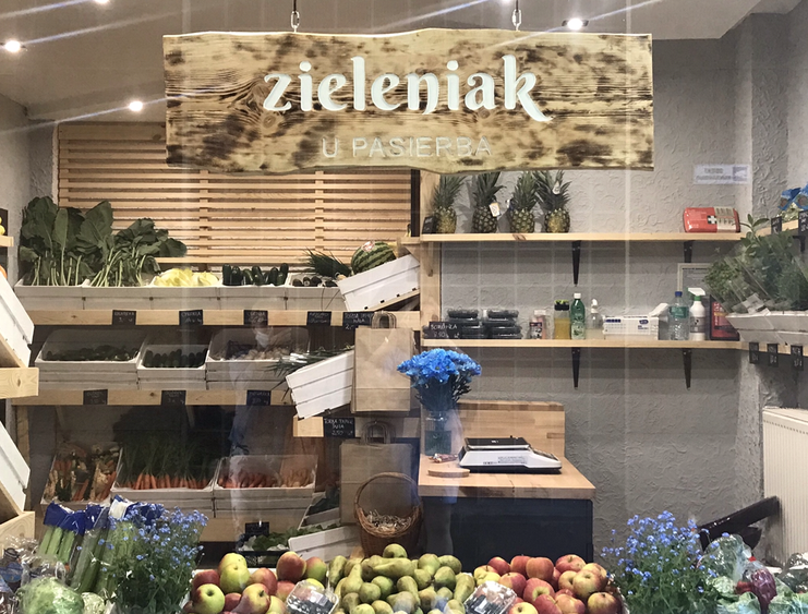 Nowe miejsce - Zieleniak u Pasierba