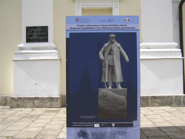 Wizualizacja pomnika gen. Józefa Hallera