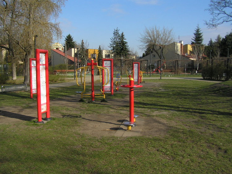 Siłownia w&nbsp;parku Znicza