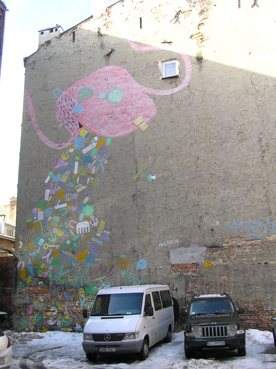 Mural Praska Torba - Inżynierska 5A