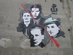 Okrzei 5 - Mural Powstanie Warszawskie 1944 r.