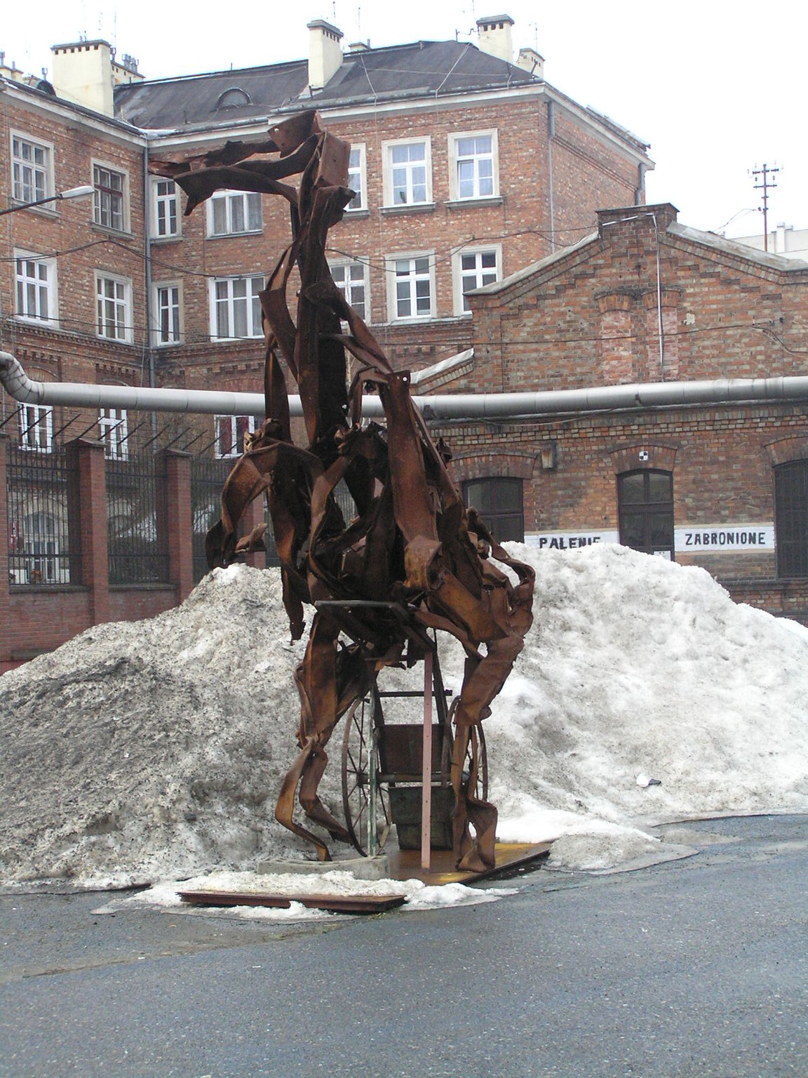 Rzeźba Koń w Warszawie