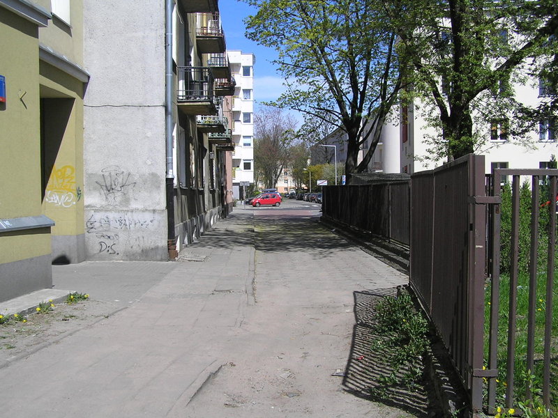 Ulica Rębkowska w Warszawie
